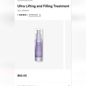 Meaningful Beauty Ultra Lifting and filling Treatment